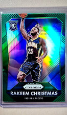 2015 2015-16 Panini Green Prizm #313 Rakeem Christmas RC Rookie Indiana Pacers