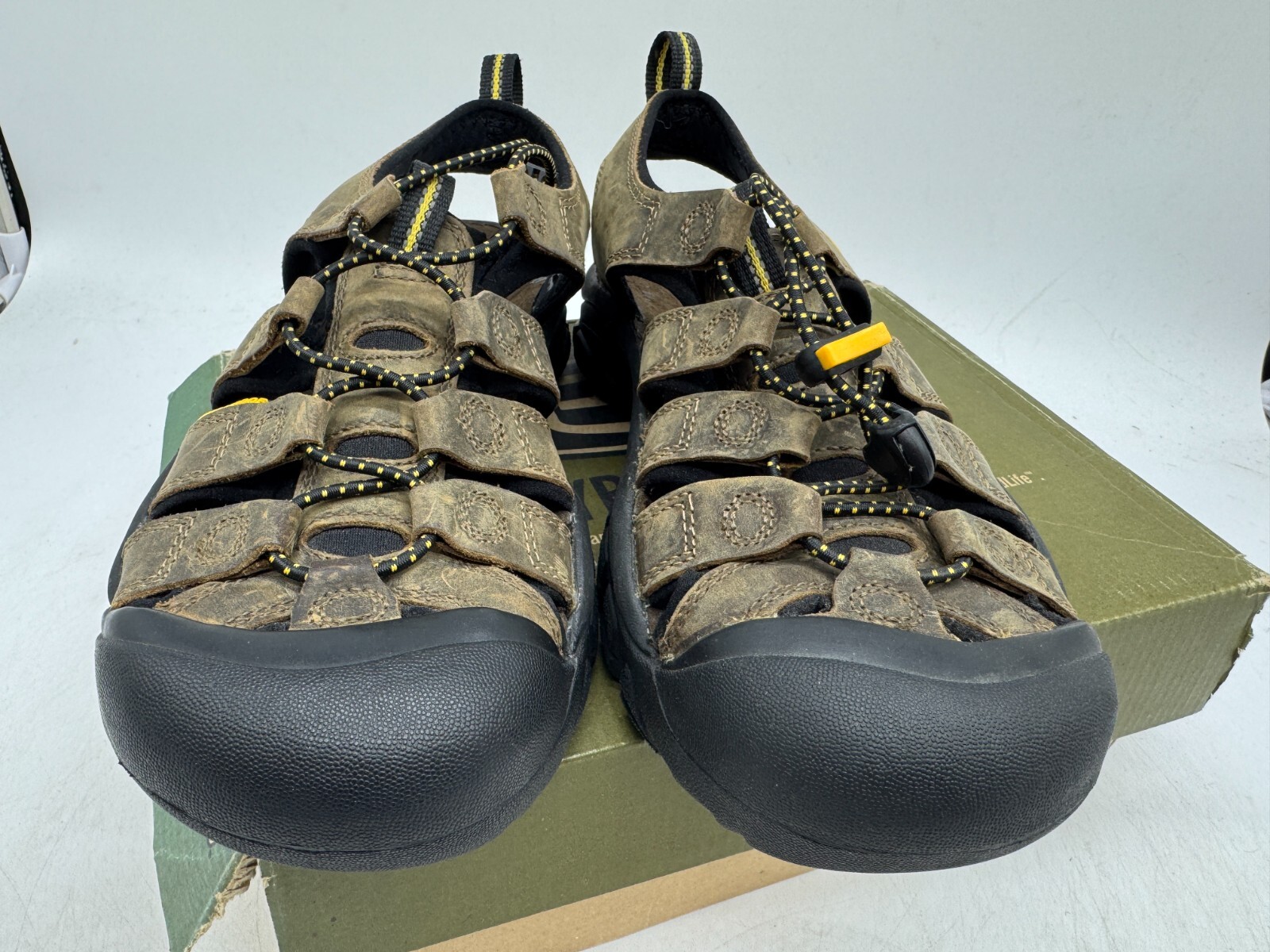 SANDALI ACQUA KEEN UOMO NEWPORT PUNTA CHIUSA COMODI RESISTENTI PELLE MISURA 7