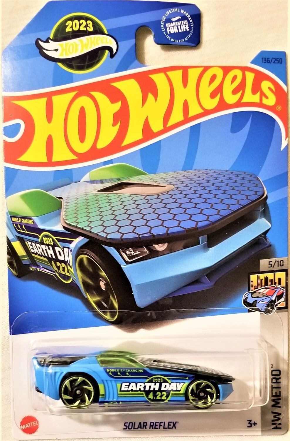 Hot Wheels - 2023 HW Metro 5/10 Solar Reflex 136/250 (BBHKG90)