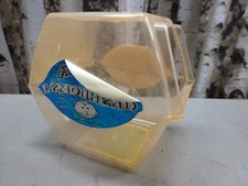 (G) VTG EMPTY Lemon Head Pan Ferrara Candy Counter Jar, Plastic Container