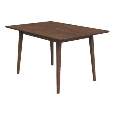 Alpella Modern Style Solid Wood Walnut 47'' Rectangular Dining Room&Kitchen Table