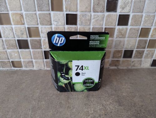 GENUINE HP 74XL CB336WN BLACK HIGH YIELD INK CARTRIDGEZZ4-2(23)