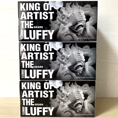 One Piece Monkey D Luffy Gear 5 Figure Set of 3 King of Artist