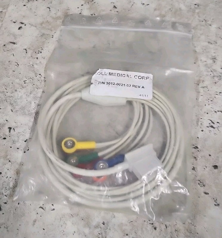 3012-0021-03 Zoll 6 Lead Cable Trunk Cable NIP!