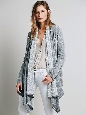 $148 NWT FREE PEOPLE SzS IN THE LOOP OPEN FRONT ASYMMETRIC