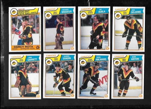 1983-84 OPC 83-84 O PEE CHEE NHL HOCKEY CARD 265-396 & WRAPPER SEE LIST - 第 174/267 張圖片