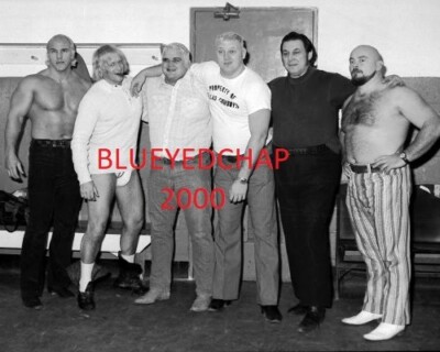 AWA ROSTER PHOTO GRAHAM-DUSTY-KOLOFF WRESTLER 8 X1 0 WRESTLING PHOTO AWA