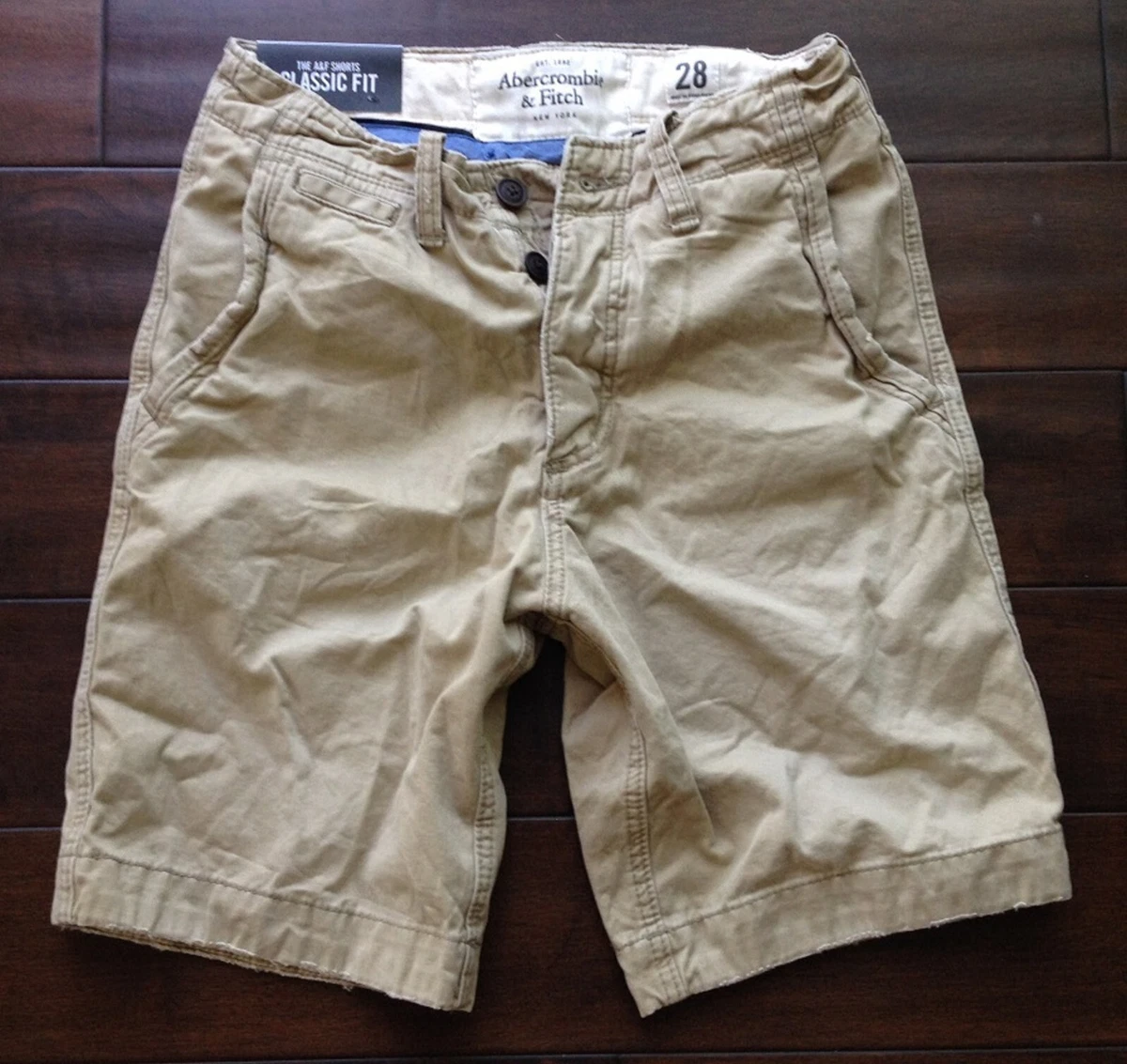 Abercrombie cotton shorts clearance