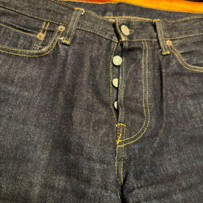 STUDIO D'ARTISAN SD601-99 Slim Straight Denim Pants Indigo W34 [VG