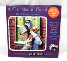 VINTAGE View-Master 3-D Reels - A CHRISTMAS CAROL - 1956 - NEW SEALED