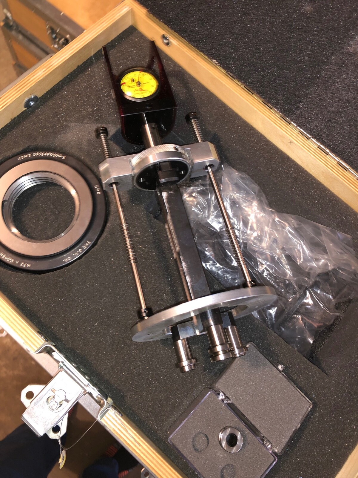 JOHNSON THREAD GAGE MODEL GP-1 TRI INTERNAL COMPARATOR M80 X 6.0-6H | eBay