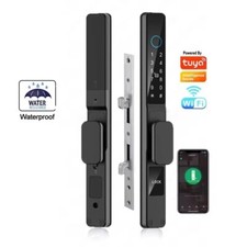 Tuya WiFi Smart Door Lock Fingerprint RFID Card Password Keyless Waterproof