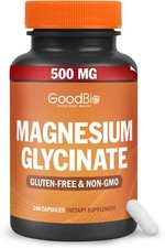 Magnesium Glycinate High Absorption Magnesium Supplement 500mg Per Serving 240ct