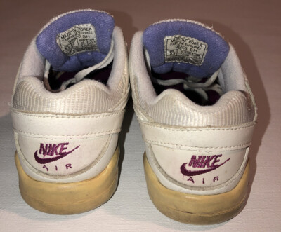 Nike Challenge Court VINTAGE 80's Tennis Shoes White RARE Women's