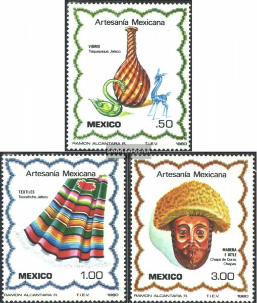 Mexique 1980 – Timbres Artisanat D'Art 1733-1735 (Édition Complète) – Neuf Avec Gomme Originale MNH – Qualité Prophila