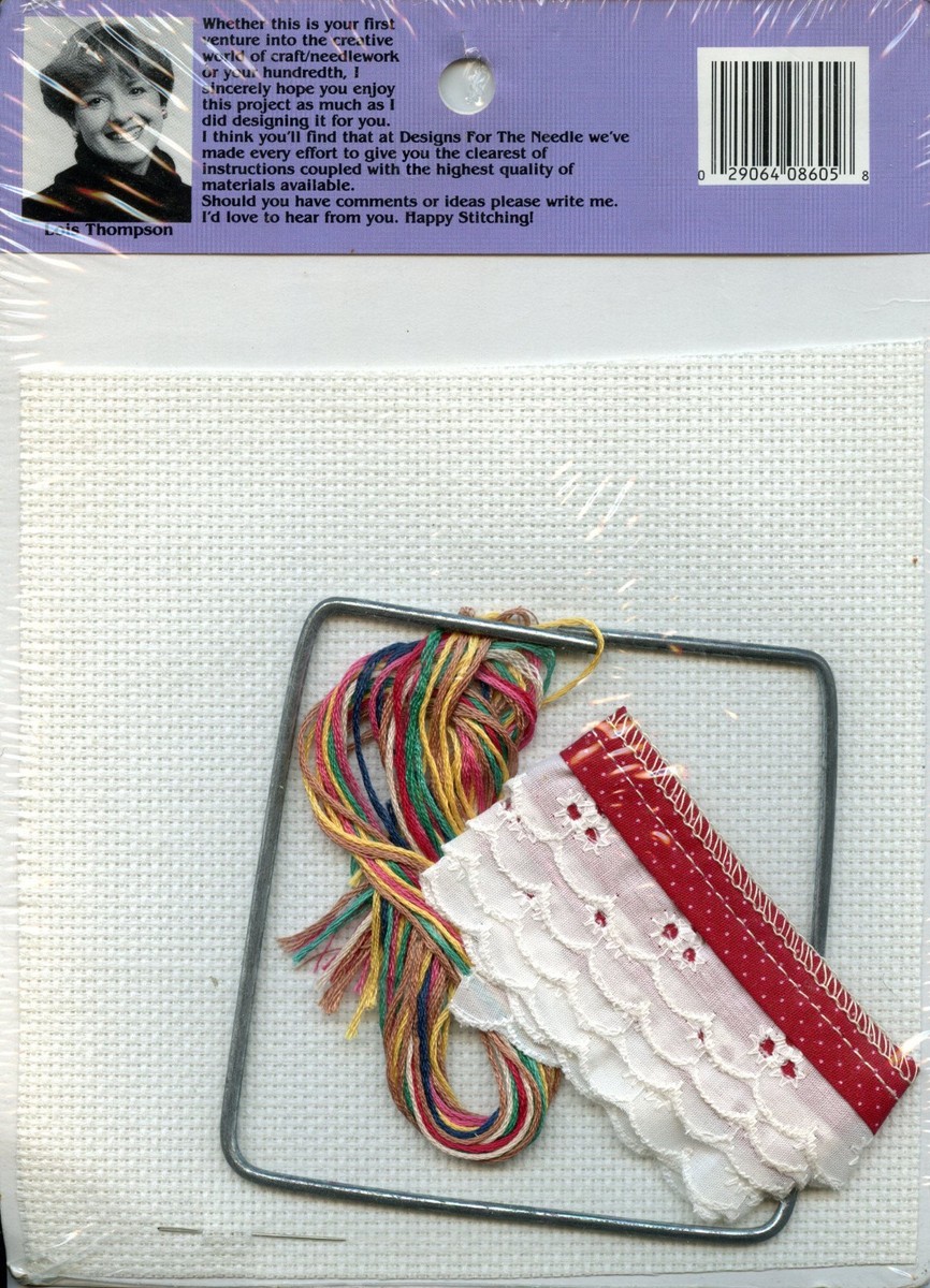 Trim 'N Wire Cross Stitch Kit #8605 Shop 'til ya' Drop 4