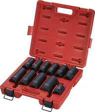 Sunex Tools 4632 11Pc 3/4" Drive Truck Wheel Service Impact Socket Set