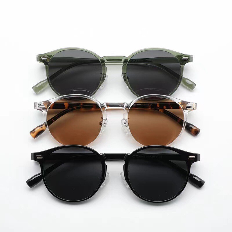 Women Retro Round Sunglasses Polarized UV 400 Fashion  display picture 1
