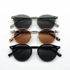 Women Retro Round Sunglasses Polarized UV 400 Fashion Sunglasses