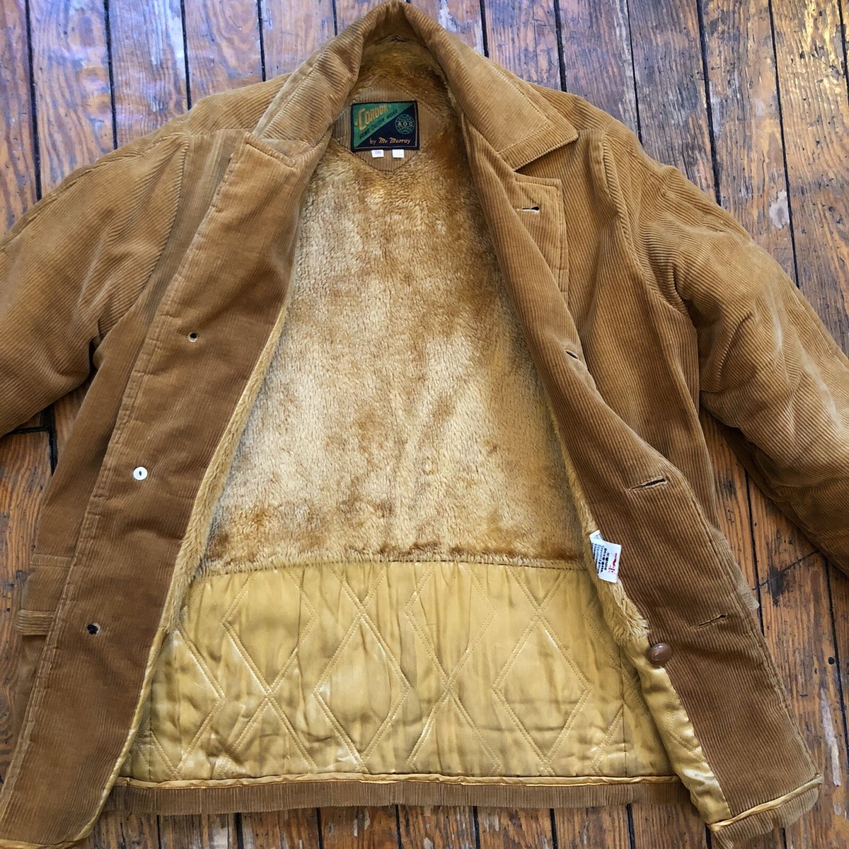 True Vintage 1960's Cordor Mr Murray Corduroy Jacket Mens Large