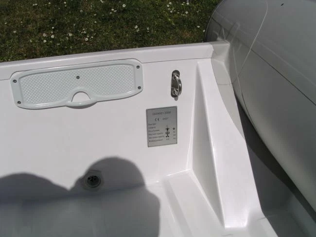 RIB Schlauchboot Yacht Beiboot GFK 240 x 160 tiefer V-Kiel dickes PVC ..🐸 - Bild 4 von 4