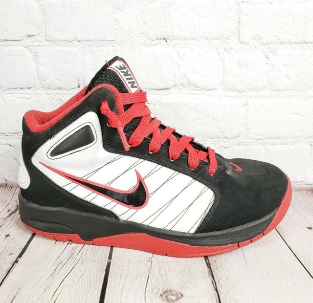 Nike Air Jordan Boys Basketball Shoes Size 6.5 Youth Black Red White