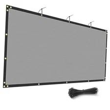 Privacy Fence Screen 4'x20' Outdoor 90% Blockage Fencing Cover Heavy Duty 