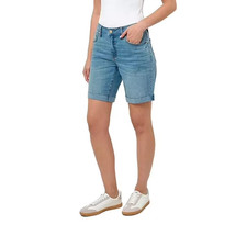 Seven7 Women's Relaxed Bermuda Jean Shorts Color Thrive