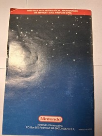 MANUAL ONLY Nintendo NES Control Deck Console Instruction Booklet Original 