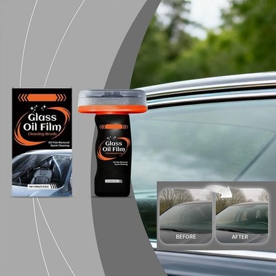 Automotive Oil Film Cleaning Brush Glass Board Car-Windshield Cleaning Brush EU