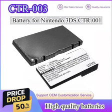 5000Mah Game Console Battery for Nintendo 3DS CTR-001 N3DS MIN-CTR-001 CTR-003 C