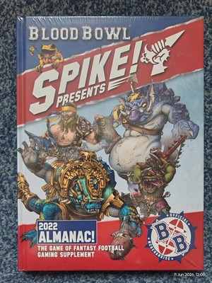 BLOOD BOWL SPIKE PRESENTS 2022 ALMANAC NEU E HB GAMES WORKSHOP CITADEL WARHAMMER