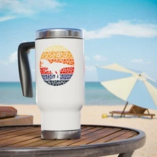 International Dot Day Travel Mug, Dot Day Gift Make Your Mark Design