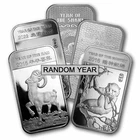 1 oz Silver Bar - APMEX (Lunar Series, Random Year)