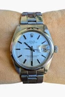 Vintage Rolex Oyster Date Ref. 1500 34mm W/ Rare Silver Brushed Dail
