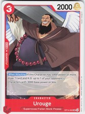 Urouge OP14-002 Uncommon The Azure Sea's Seven One Piece Lightly Played