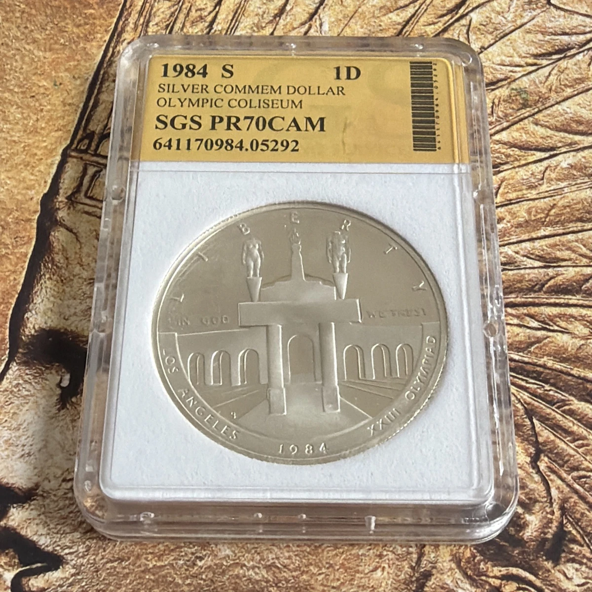 $1 1984 US Modern Silver/Clad Commemorative Coins (1982-Now) for