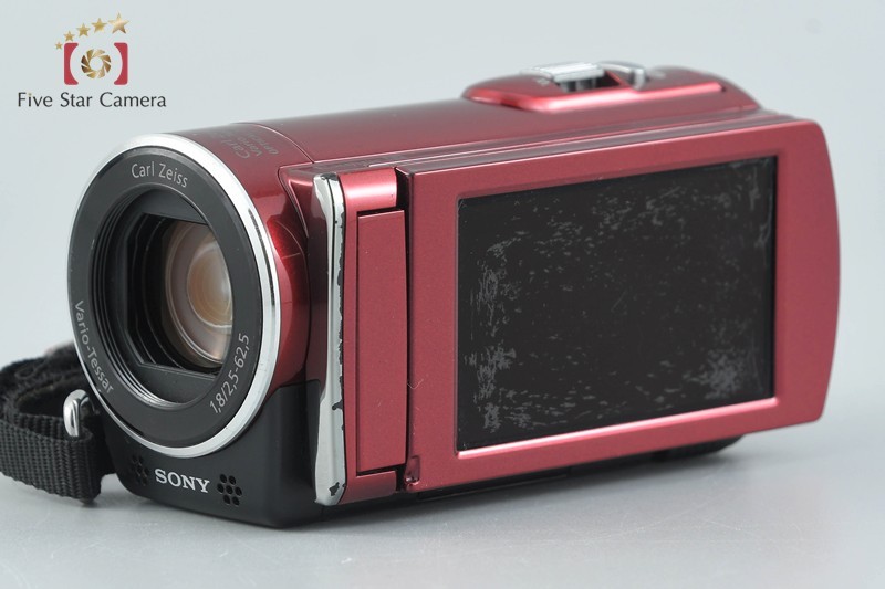 Sony Handycam HDR-CX170 Red HD Digital Video Camera [Japanese