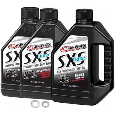 Tusk Drivetrain Oil Change Kit with Maxima Oil 2044120076