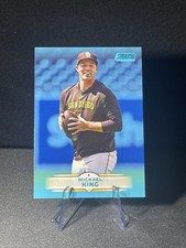 2025 Topps Stadium Club Michael King Blue Parallel #128 Padres MLB