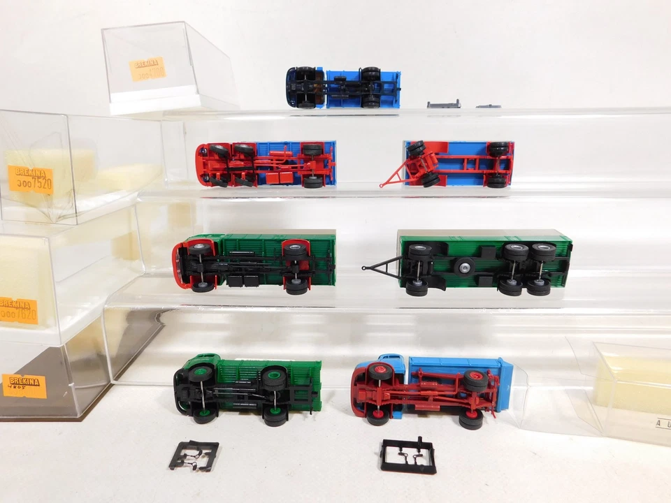 5X Brekina H0 1:87 Modello MB 4700 4805 7520 7620 47290 Sg/Mint+Box #DX454-1 - Immagine 3 di 4