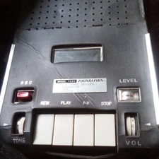 Vintage Soundesign Cassette Player Deck W/ Cover & Acc Model 7620 Antique