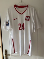 2 Poland Match Worn Prepared Shirts Ebi Smolarek World Cup 2010 Euro 2008