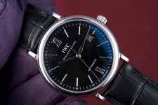 IWC Portofino Automatic IW356502 40mm Black Dial w/ Warranty Card 2016