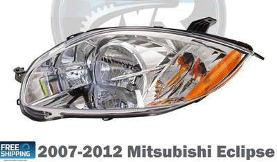 New Head Light Assembly Left Driver Side For 2007-2012 Mitsubishi Eclipse