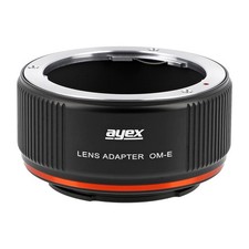 ayex OM-E Objektivadapter für Olympus OM Objektive an Sony Alpha E-Mount Cams