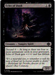 Echo of Dusk 104/535 Foil - The Lost Caverns of Ixalan