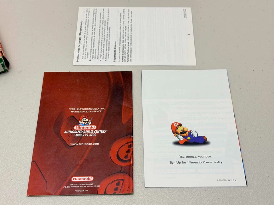 Mario Party 2 (Nintendo 64 N64) Complete Game Box Booklet *Authentic - Image 3 of 4