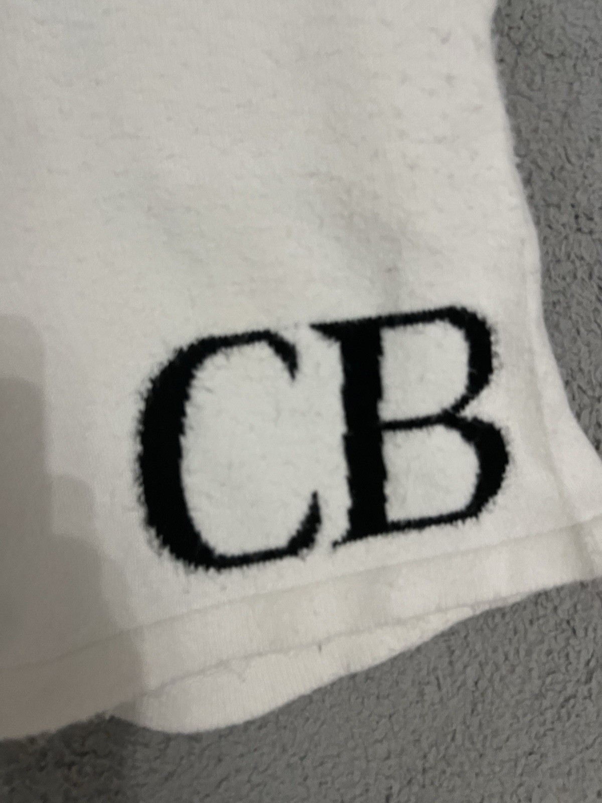 콜 벅스턴 반바지 스웨트숏 화이트 CB 호스 3