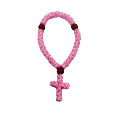 1Pc Handmade Christian 33 Knot Orthodox Greek Omboskoini Prayer Rope Protecti...